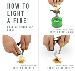 Light My Fire - Firesteel Scout Bio - Cocoshell