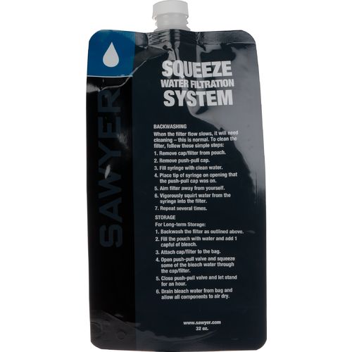 Sawyer - Squeezable Pouch 1 litre (x3)