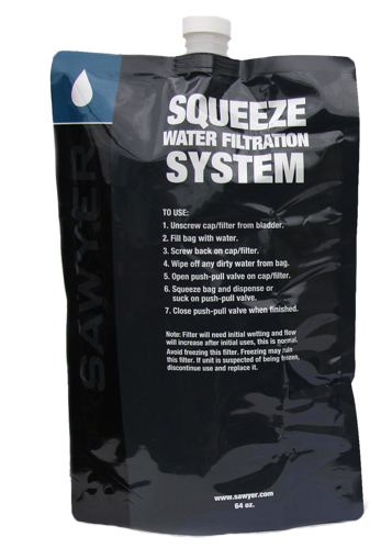 Sawyer - Squeezable Pouch 2 litres (x2)