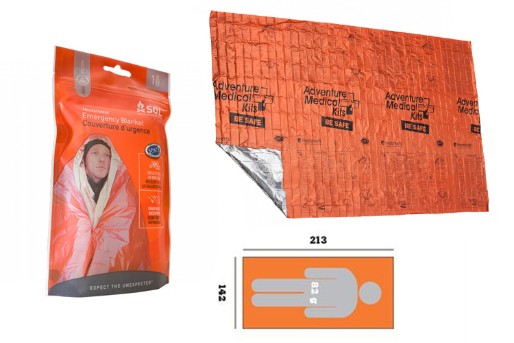 Adventure Medical Kits - SOL Heatsheet Survival Blanket (regular)