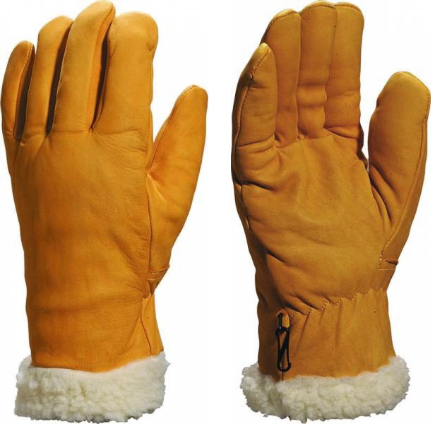 12 Paires Delta Plus Venitex Fbja49 cuir pleine fleur jaune gants de travail de qualité 