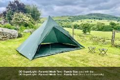 DD Hammocks - Superlight Pyramid XXL Tent Family Size