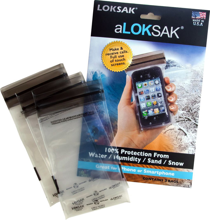 Aloksak -  11.2 x 18,4 cm pour Smartphone/passeport (lot de 2)