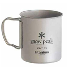 Snow Peak - Single Mug Titane 600 ml
