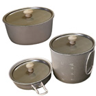 FourDog - Couvercle Titane pour Snow Peak Trek 1400 et Bol titane